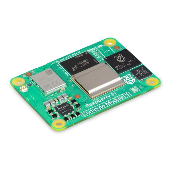 Raspberry Pi Compute Module 5, not wireless, 02 GB RAM, 16 GB eMMC